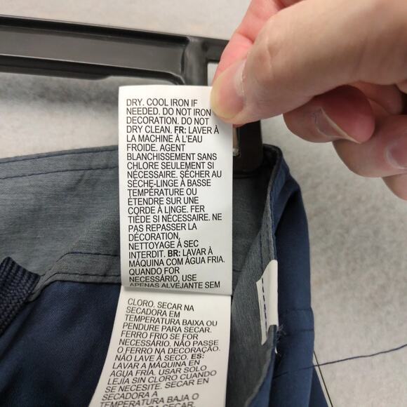 NWT Quiksilver Manic Men's 28x10 Board Shorts Navy Pockets Surfer Swim Trunks - Picture 9 of 10